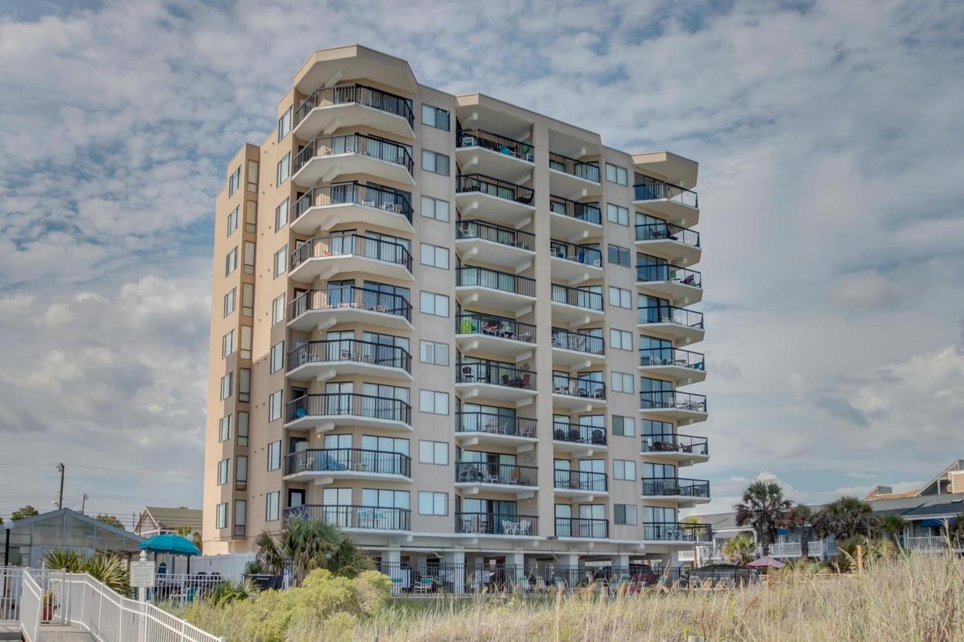 Crescent Towers II 508 - Oceanfront - Crescent Beach Villa Myrtle Beach Exterior photo